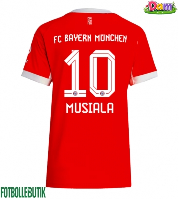 Bayern Munich Jamal Musiala #10 Hemmatröja Kvinnor 2025-26 Kortärmad